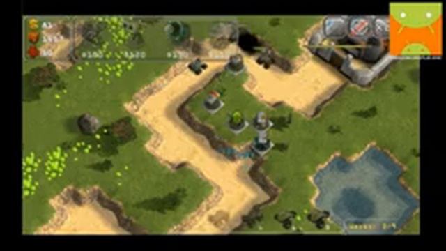 Total Defense 3D Tower Defence Android Game Gameplay [Game For Kids]