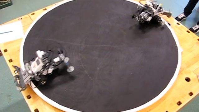 Lego mindstorms NXT sumo battle