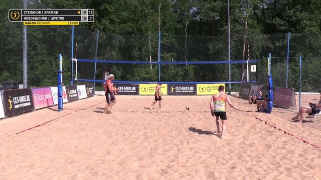 I Раунд: Степанов / Храмов VS Новокшонов / Шустов |  MEN LIGHT -  06.06.2021
