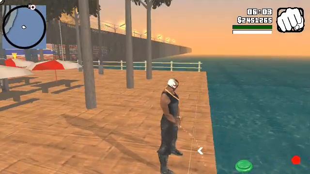 GTA San Andreas android mod - pissing