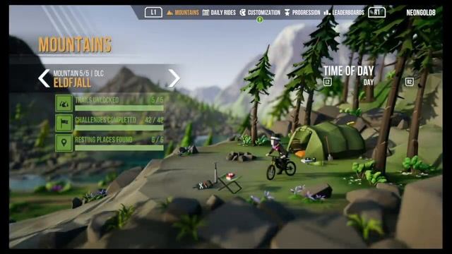 Lonely Mountains: Downhill 16 Track Freeride (26:18) Former wr