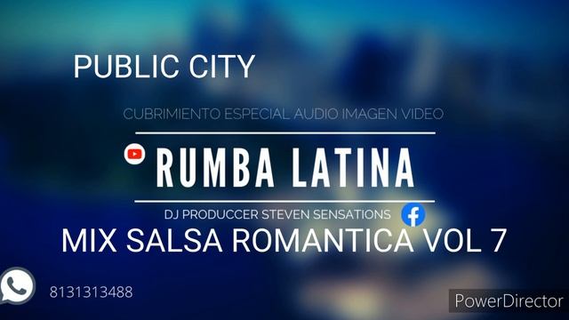 MIX SALSA ROMANTICA 💘 VOL 7 STEVEN SENSATIONS RUMBA LATINA