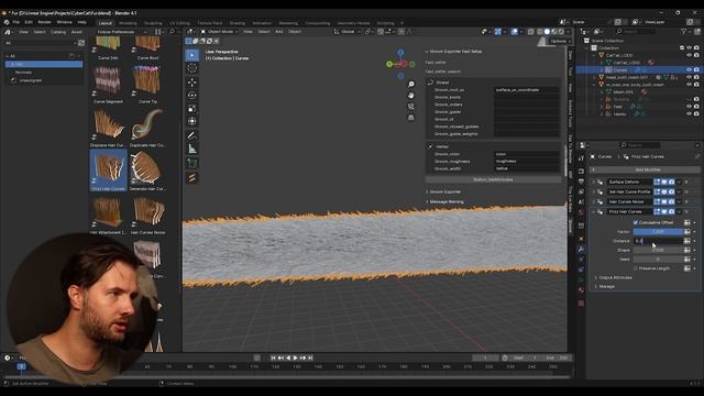 How to Create a Groom Fur for Unreal Engine 5 - Groom Tutorial