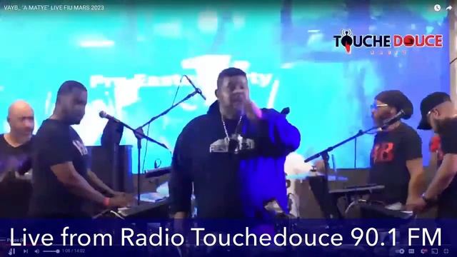DJ PAZ live on Touche Douce 90.1 FM LIVE request call 305-600-5790 . We have tickets for KLASS FR…