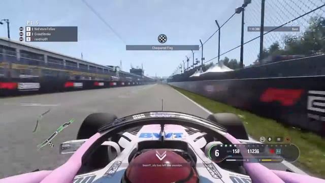 F1 2018 - My closest finish