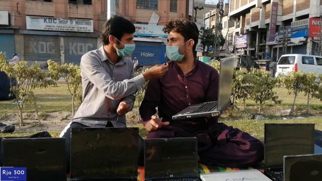 Laptop ki sb sy sasti market lahore ma | Sunday Bazaar Hall Road | Rja 500