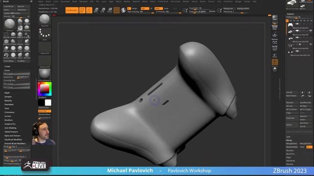 Pavlovich Workshop - Michael Pavlovich - Maxon ZBrush 2023.1