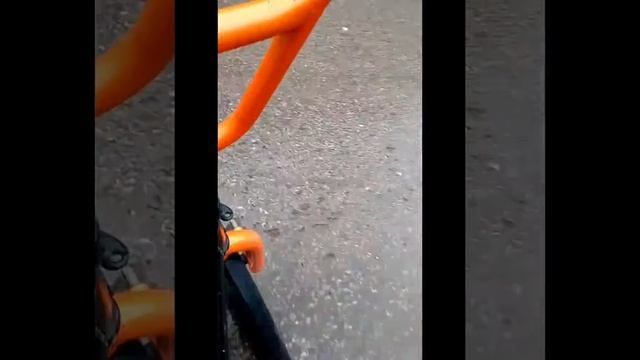 Учу Chicken barspin BMX
