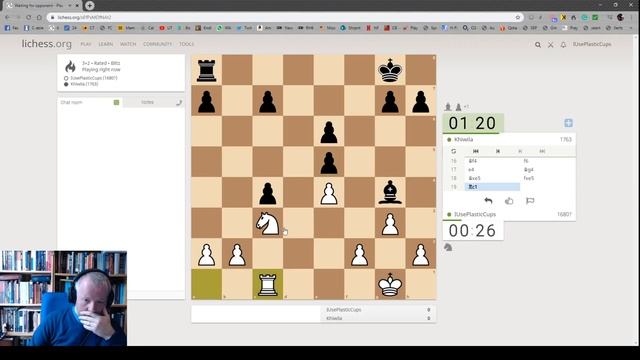 Chess and the art of procrastination (episode 1)