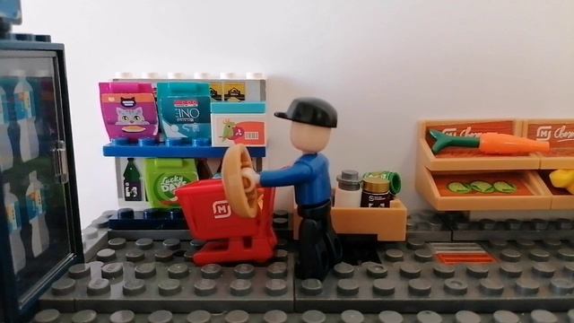 Лего анимация (в магазин за продуктами)