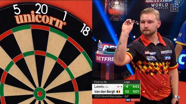PDC World Matchplay 2020 | QF | Lewis - van den Bergh