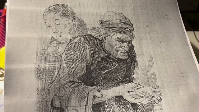 Как ученик «не в том состоянии» описывает жадного Плюшкина.