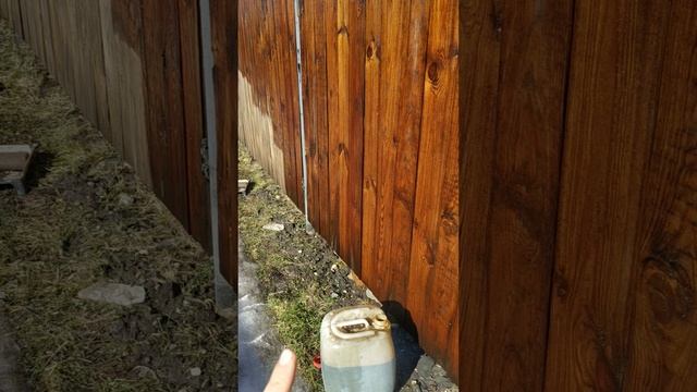 Чем покрасить деревянный забор практически за безплатно