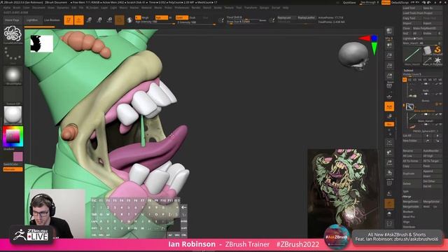 Come See How It's Made with Ian Robinson - ZBrush 2022