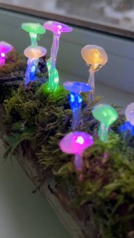 Волшебные грибные светильники своими руками! 🍄✨