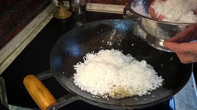 Рис и креветки