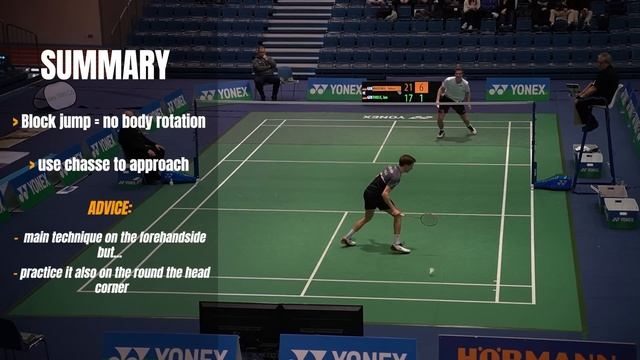 The right Rearcourt Footwork for every situation | Badminton Tutorial