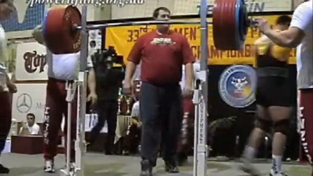 Muravlev Vladimir 990kg@125kg Powewrlifting IPF 2002 World Champ