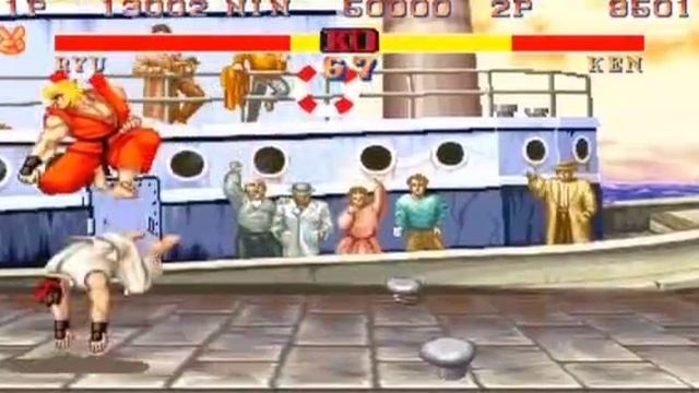 В Street Fighter сложно определить, кто сильнее — Рю или Кен?