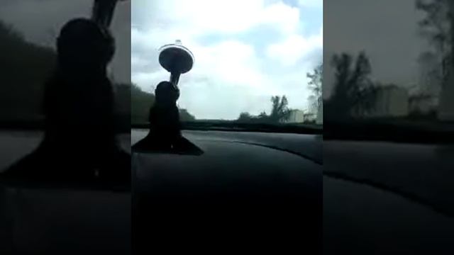 Мы с батяй едим в парк сити