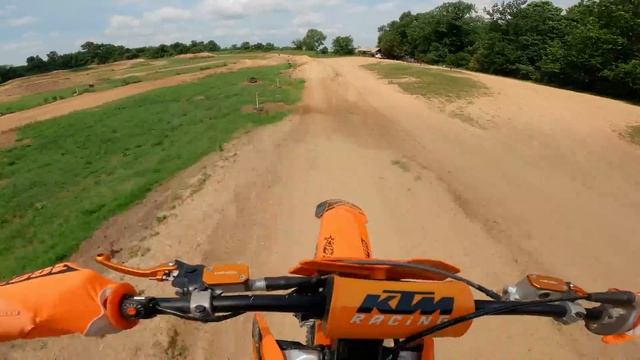 KTM 150 SX - Motocross and Enduro Riding