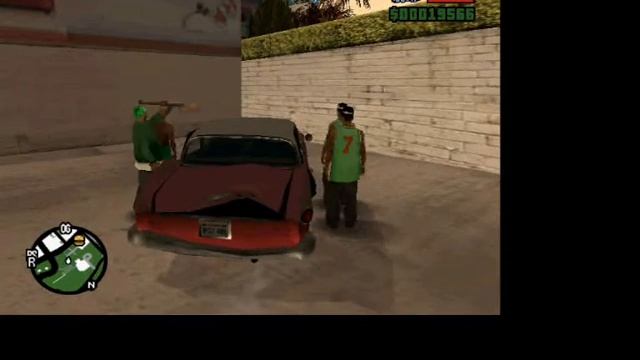 jak zanleść AK-47 w GTA SA ( MIASTO LS )