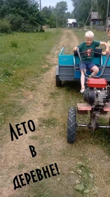 Летом в деревне!