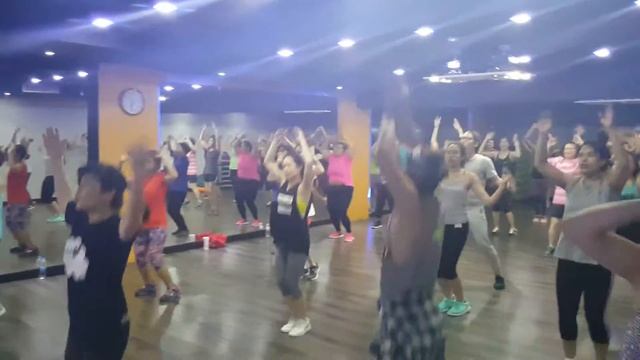 No Voy a Llorar - Merengue (ZIN 64), Zumba Dance by Mila Heavenly ZIN at BANGKOK, Thailand