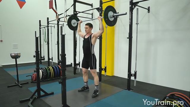 Толчковый швунг от макушки / Tall Jerk