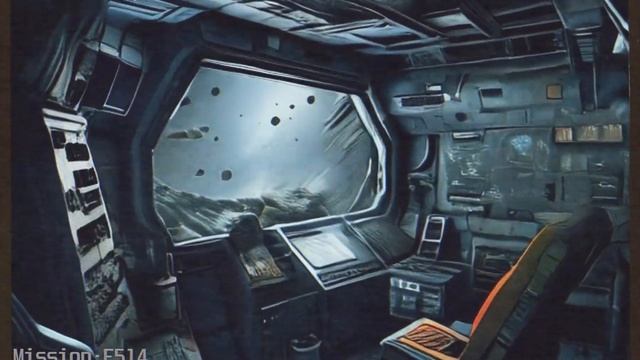 F514 - Scaning lost spaceship