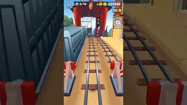 Невидимый персонаж в Subway Surf