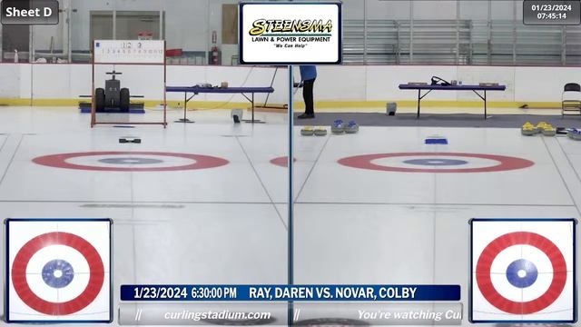 Curling Stadium - Kalamazoo - Sheet D 01-23-24