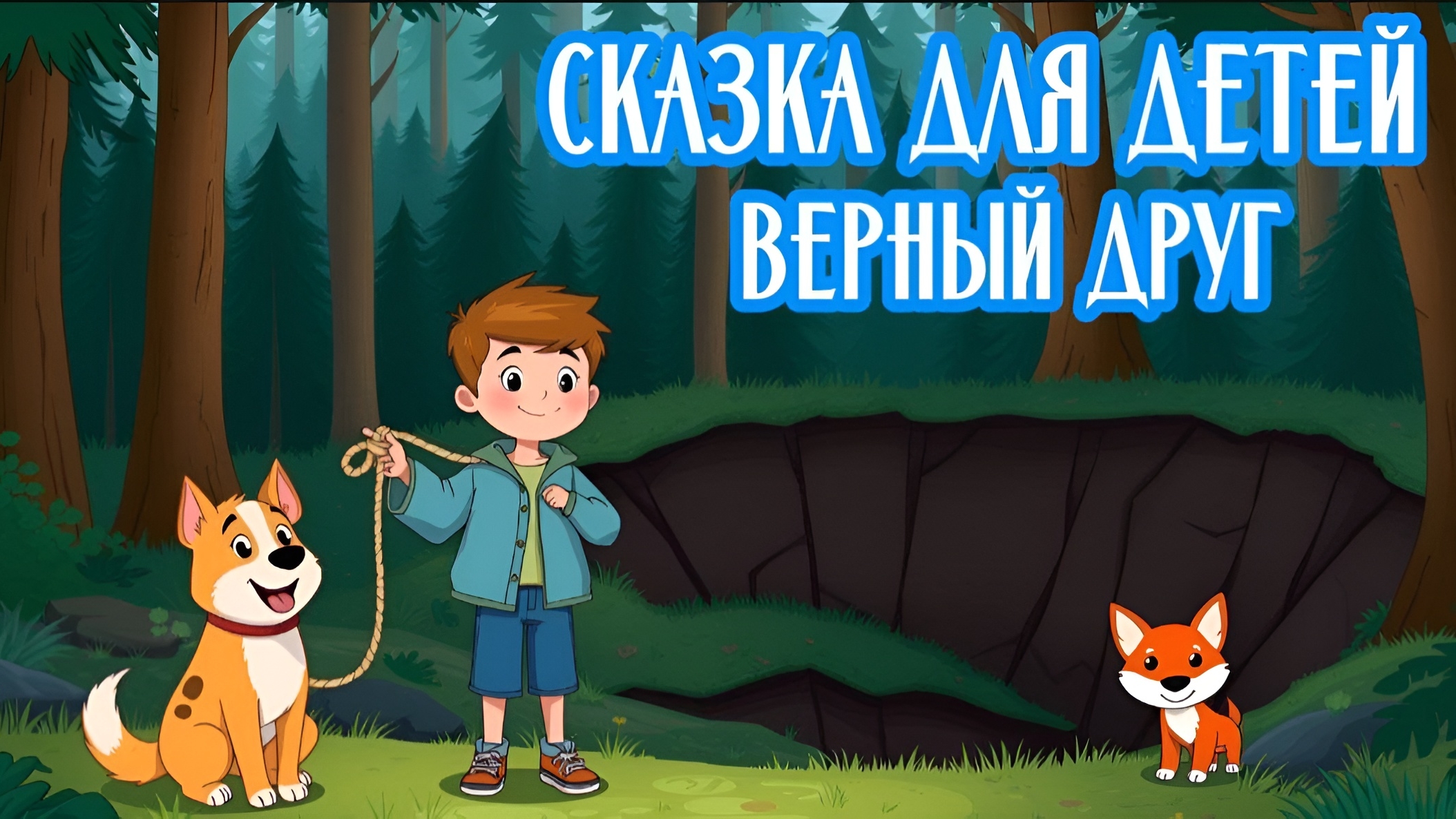 СКАЗКА ДЛЯ ДЕТЕЙ | ВЕРНЫЙ ДРУГ | ДЕТСКАЯ СКАЗКА