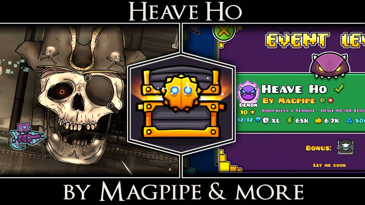 Долгожданный уровень событий! | Heave Ho by Magpipe & more | Event Easy demon