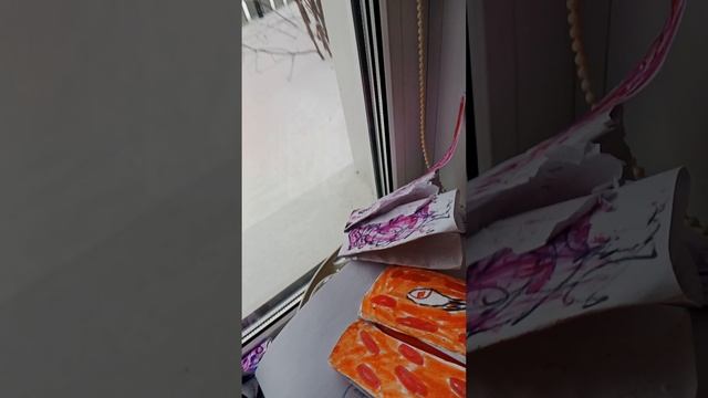 Обзор на моих бумажных драконов.