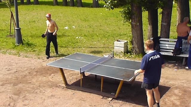 27 06 2012 Илья   Слава Парк Победы Санкт Петербург настольный теннис