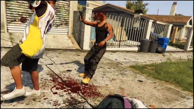 GTA V | Modern Warfare 2 Ghost vs Ballas | Grove Street | PC