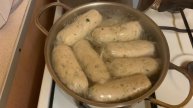 Куриные колбаски