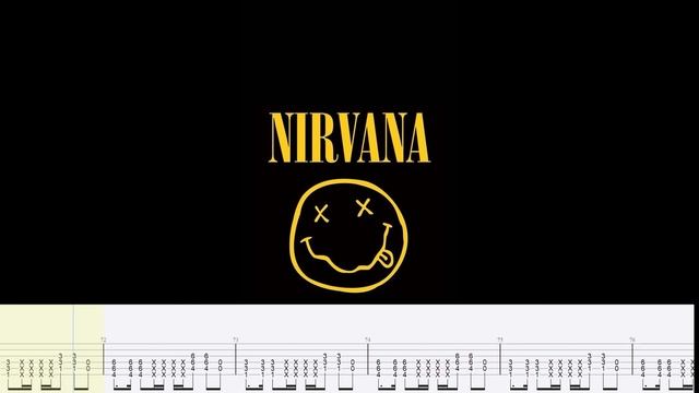 Nirvana - Smells Like Teen Spirit  [GUITAR BACKING TRACK + TAB]