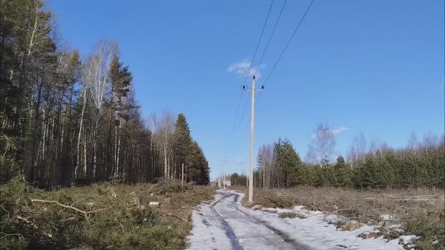 Красота весны в сельской местности # 1