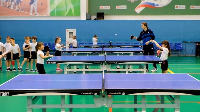 Настольный теннис. МБУ "Сшор по настольному теннису и стрельбе из лука имени И. Салдатовой".