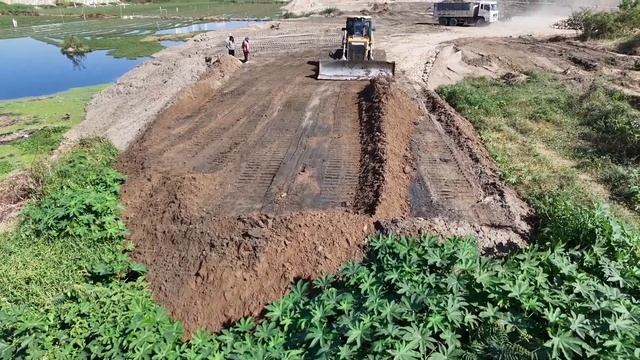 Строительство, обзор на планировку, засыпку