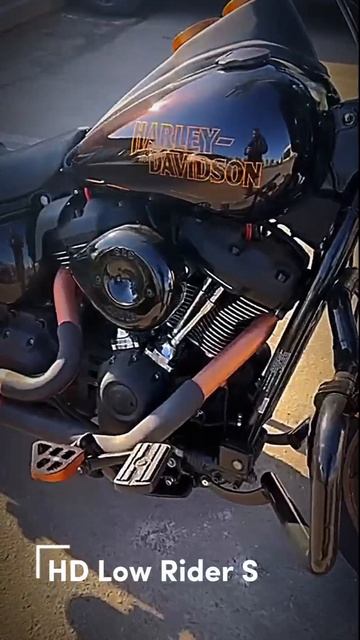 🔥✨Этот Harley Davidson Low Rider S является настоящей мечтой мотоциклистов✌️