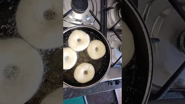 Пончики! быр тестадан 2-3 турлы, пончиктер жасаймыз