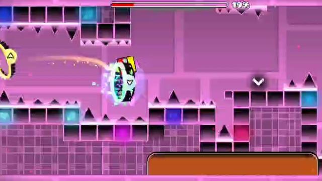 бомбический уровень geometry dash.