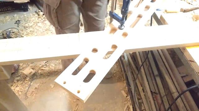 DIY hangboard for climbing with simple tools