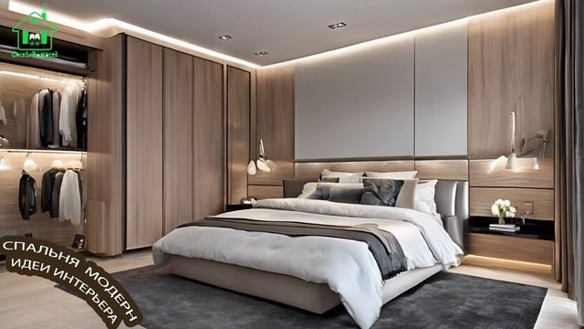 Спальня модерн минимализм фото идеи для вдохновения 🛏️ (34)