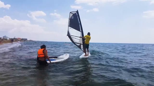 Школа виндсерфинга в Феодосии Wild beach