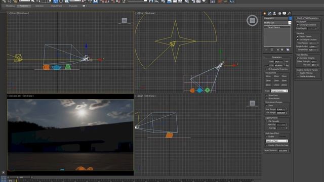 3ds max tutorial: how to link sun with hdr map