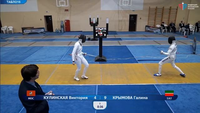 ПР среди кадетов 2020, ШЖЛ Т16 Крымова - Кулинская